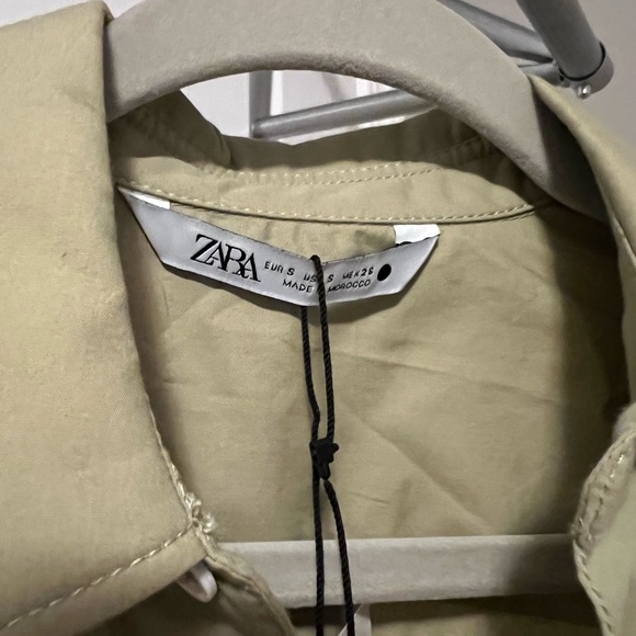 ZARA poplin shirt small - Picture 10 of 11